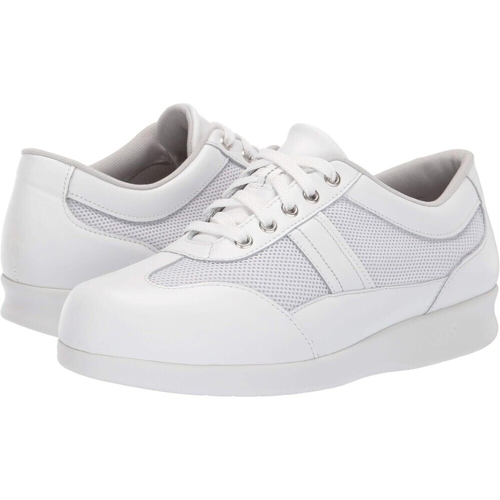 SAS Free Time Mesh 3713-001 Sneakers Women's US 8.5 White Walking Shoes ZOGG2659